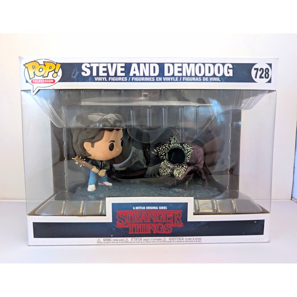 Funko Pop! Television Stranger Things Steve & Demodog Vinyl Figure #728